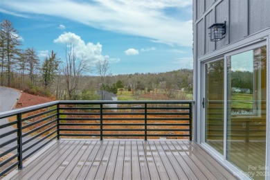 Newly constructed light-filled mountain modern home with amazing on Etowah Valley Golf Club in North Carolina - for sale on GolfHomes.com, golf home, golf lot