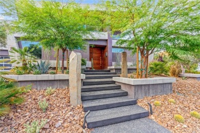 Architecturally stunning custom home w/golf, mountain  iconic on Bears Best Las Vegas Golf Club in Nevada - for sale on GolfHomes.com, golf home, golf lot