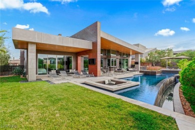 Architecturally stunning custom home w/golf, mountain  iconic on Bears Best Las Vegas Golf Club in Nevada - for sale on GolfHomes.com, golf home, golf lot