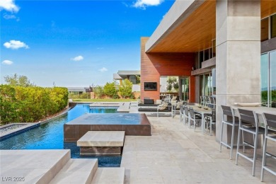 Architecturally stunning custom home w/golf, mountain  iconic on Bears Best Las Vegas Golf Club in Nevada - for sale on GolfHomes.com, golf home, golf lot