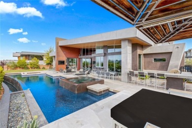 Architecturally stunning custom home w/golf, mountain  iconic on Bears Best Las Vegas Golf Club in Nevada - for sale on GolfHomes.com, golf home, golf lot