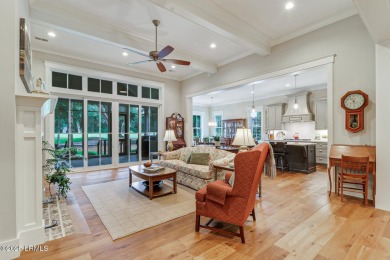 Immaculate newer construction on sought-after Callawassie on Callawassie Island Club in South Carolina - for sale on GolfHomes.com, golf home, golf lot
