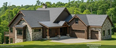 Luxury and modern design come together in this soon to be on Aspen Glen Club in Colorado - for sale on GolfHomes.com, golf home, golf lot