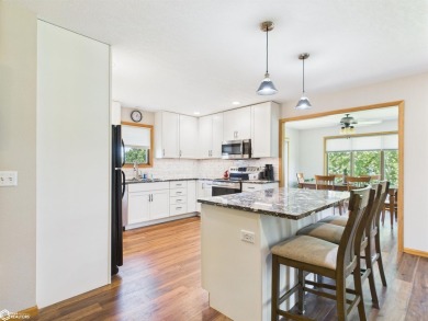 Charming walk-out ranch nestled in a family-friendly on Edmundson Golf Course in Iowa - for sale on GolfHomes.com, golf home, golf lot