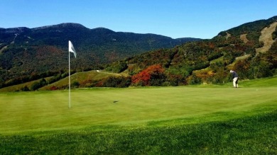 The Penthouses at the Lodge at Spruce Peak provides a mountain on Stowe Mountain Club in Vermont - for sale on GolfHomes.com, golf home, golf lot