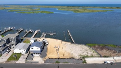 RARE BAYFRONT DEVELOPMENT OPPORTUNITY: 50x135 Lot with New on The Links At Brigantine Beach in New Jersey - for sale on GolfHomes.com, golf home, golf lot