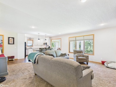 Charming walk-out ranch nestled in a family-friendly on Edmundson Golf Course in Iowa - for sale on GolfHomes.com, golf home, golf lot