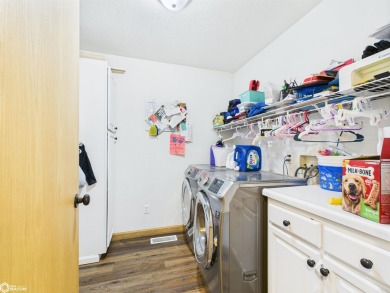 Charming walk-out ranch nestled in a family-friendly on Edmundson Golf Course in Iowa - for sale on GolfHomes.com, golf home, golf lot