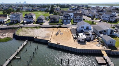 RARE BAYFRONT DEVELOPMENT OPPORTUNITY: 50x135 Lot with New on The Links At Brigantine Beach in New Jersey - for sale on GolfHomes.com, golf home, golf lot