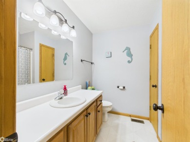 Charming walk-out ranch nestled in a family-friendly on Edmundson Golf Course in Iowa - for sale on GolfHomes.com, golf home, golf lot