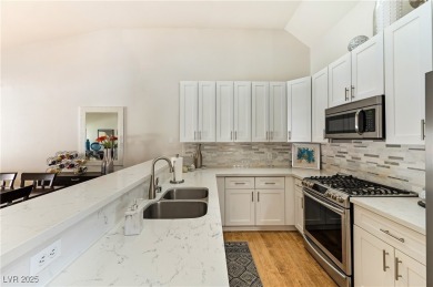 Step into style and comfort in this stunning 2-bed + den condo on Painted Desert Golf Club in Nevada - for sale on GolfHomes.com, golf home, golf lot