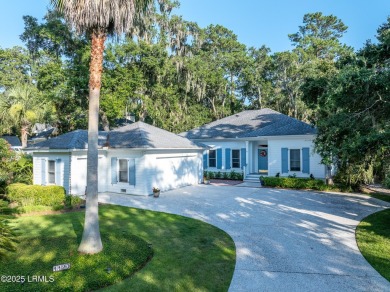 Wonderfully maintained home nestled in a quiet cul-de-sac and on Dataw Island Club in South Carolina - for sale on GolfHomes.com, golf home, golf lot