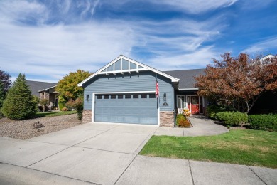 This stunning home in a gated community offers beautiful views on Eagle Point Golf Course in Oregon - for sale on GolfHomes.com, golf home, golf lot