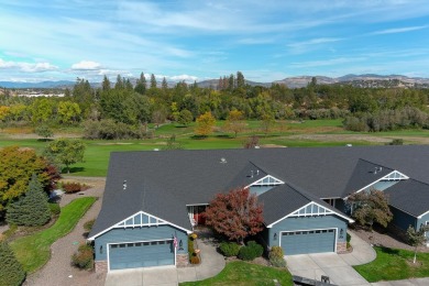 This stunning home in a gated community offers beautiful views on Eagle Point Golf Course in Oregon - for sale on GolfHomes.com, golf home, golf lot