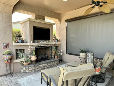 Spectacular Libertas floor plan backing pristine desert wash on Trilogy Golf Club At Vistancia in Arizona - for sale on GolfHomes.com, golf home, golf lot