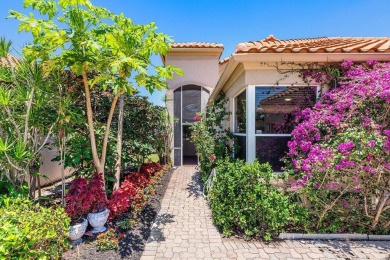 From the moment you walk in, you're greeted with volume ceilings on Indian Spring Golf and Country Club in Florida - for sale on GolfHomes.com, golf home, golf lot