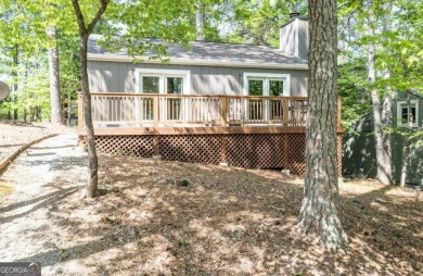Come check out this Fully Renovated 2BR/2BA Cabin with Lake on The Highlands Course at Lake Arrowhead in Georgia - for sale on GolfHomes.com, golf home, golf lot