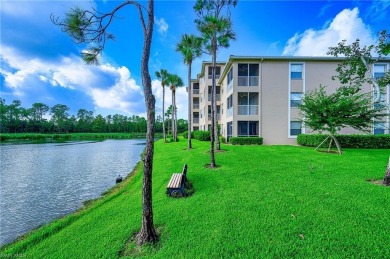 Light and bright 4th floor condo has large windows and lanai on Cedar Hammock Golf and Country Club in Florida - for sale on GolfHomes.com, golf home, golf lot