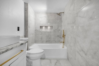 Step inside this beautifully reimagined manufactured home on Jake Gaither Golf Course in Florida - for sale on GolfHomes.com, golf home, golf lot