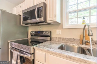 Come check out this Fully Renovated 2BR/2BA Cabin with Lake on The Highlands Course at Lake Arrowhead in Georgia - for sale on GolfHomes.com, golf home, golf lot