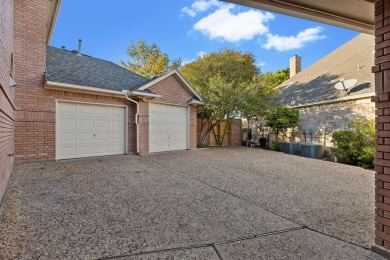 Nestled in a serene cul-de-sac on the 15th fairway of the on The Golf Club at Fossil Creek in Texas - for sale on GolfHomes.com, golf home, golf lot