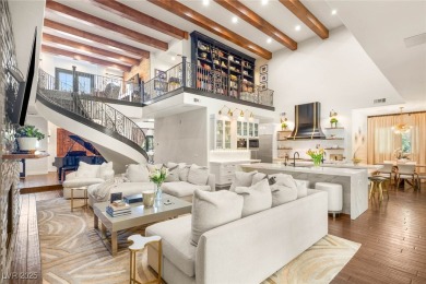 Experience luxury redefined in this spectacular 5-bedroom on Red Rock Country Club in Nevada - for sale on GolfHomes.com, golf home, golf lot
