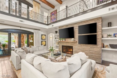 Experience luxury redefined in this spectacular 5-bedroom on Red Rock Country Club in Nevada - for sale on GolfHomes.com, golf home, golf lot