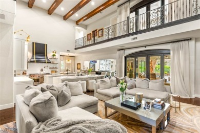 Experience luxury redefined in this spectacular 5-bedroom on Red Rock Country Club in Nevada - for sale on GolfHomes.com, golf home, golf lot
