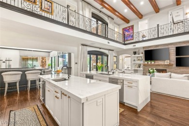 Experience luxury redefined in this spectacular 5-bedroom on Red Rock Country Club in Nevada - for sale on GolfHomes.com, golf home, golf lot