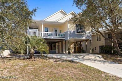 Experience the best of Oak Island living in this stunning piling on Founders Club At St. James Plantation in North Carolina - for sale on GolfHomes.com, golf home, golf lot