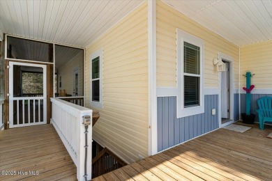 Experience the best of Oak Island living in this stunning piling on Founders Club At St. James Plantation in North Carolina - for sale on GolfHomes.com, golf home, golf lot