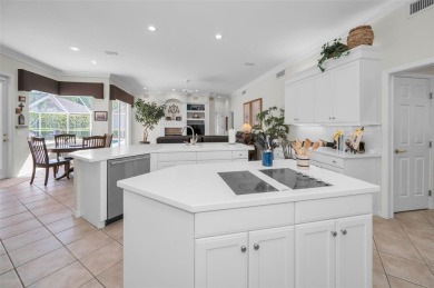 This beautifully maintained 4-bedroom, 3-bath residence is on Lansbrook Golf Club in Florida - for sale on GolfHomes.com, golf home, golf lot