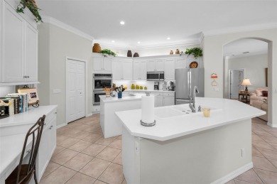 This beautifully maintained 4-bedroom, 3-bath residence is on Lansbrook Golf Club in Florida - for sale on GolfHomes.com, golf home, golf lot