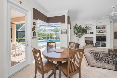This beautifully maintained 4-bedroom, 3-bath residence is on Lansbrook Golf Club in Florida - for sale on GolfHomes.com, golf home, golf lot