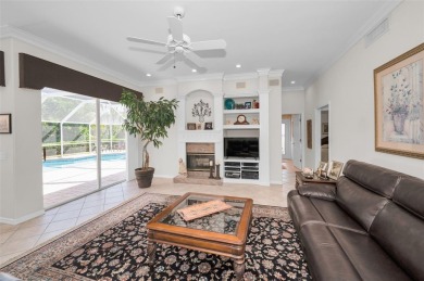 This beautifully maintained 4-bedroom, 3-bath residence is on Lansbrook Golf Club in Florida - for sale on GolfHomes.com, golf home, golf lot
