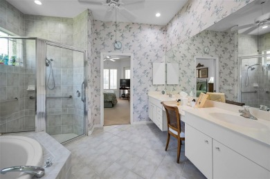 This beautifully maintained 4-bedroom, 3-bath residence is on Lansbrook Golf Club in Florida - for sale on GolfHomes.com, golf home, golf lot
