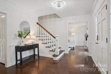 Full-brick, two-story home located on the 13th hole of one of on Raintree Country Club in North Carolina - for sale on GolfHomes.com, golf home, golf lot