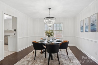 Full-brick, two-story home located on the 13th hole of one of on Raintree Country Club in North Carolina - for sale on GolfHomes.com, golf home, golf lot