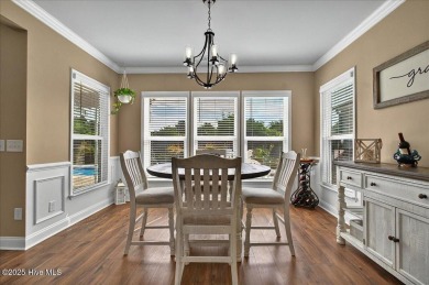 This beautifully maintained home positioned behind the 13th tee on Crow Creek Golf Club in North Carolina - for sale on GolfHomes.com, golf home, golf lot