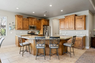 Nestled on a corner lot in the peaceful Twin Creeks community on Sunbrook Golf Course in Utah - for sale on GolfHomes.com, golf home, golf lot