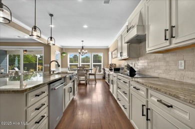 This beautifully maintained home positioned behind the 13th tee on Crow Creek Golf Club in North Carolina - for sale on GolfHomes.com, golf home, golf lot