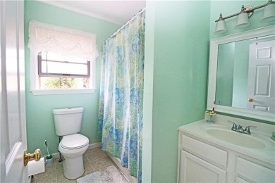 Colonial styled home with 3 beds & 3 baths including a water on Montaup Country Club in Rhode Island - for sale on GolfHomes.com, golf home, golf lot