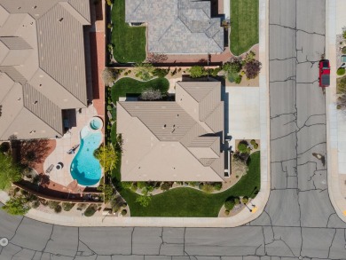 Nestled on a corner lot in the peaceful Twin Creeks community on Sunbrook Golf Course in Utah - for sale on GolfHomes.com, golf home, golf lot