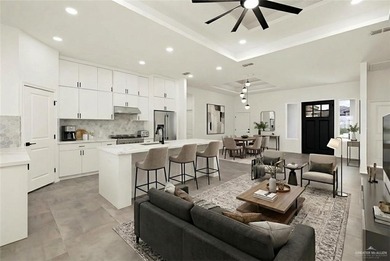 Stunning new construction home located on the golf course in a on Los Lagos Golf Club in Texas - for sale on GolfHomes.com, golf home, golf lot