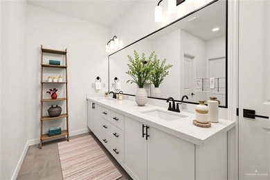 Stunning new construction home located on the golf course in a on Los Lagos Golf Club in Texas - for sale on GolfHomes.com, golf home, golf lot