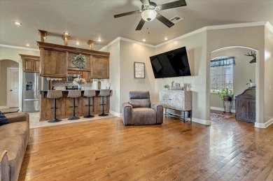 This beautifully maintained 3-bedroom, 2.5-bathroom home, offers on Crimson Creek Golf Club in Oklahoma - for sale on GolfHomes.com, golf home, golf lot