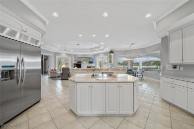 Nearly 4,000 sq ft of luxury living area. This custom built home on Fiddlesticks Country Club in Florida - for sale on GolfHomes.com, golf home, golf lot