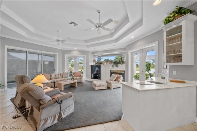 Nearly 4,000 sq ft of luxury living area. This custom built home on Fiddlesticks Country Club in Florida - for sale on GolfHomes.com, golf home, golf lot