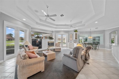 Nearly 4,000 sq ft of luxury living area. This custom built home on Fiddlesticks Country Club in Florida - for sale on GolfHomes.com, golf home, golf lot