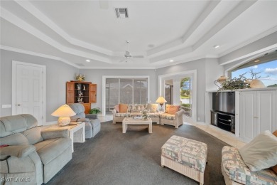 Nearly 4,000 sq ft of luxury living area. This custom built home on Fiddlesticks Country Club in Florida - for sale on GolfHomes.com, golf home, golf lot